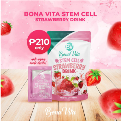 Bona Vita Stem Cell Strawberry Drink